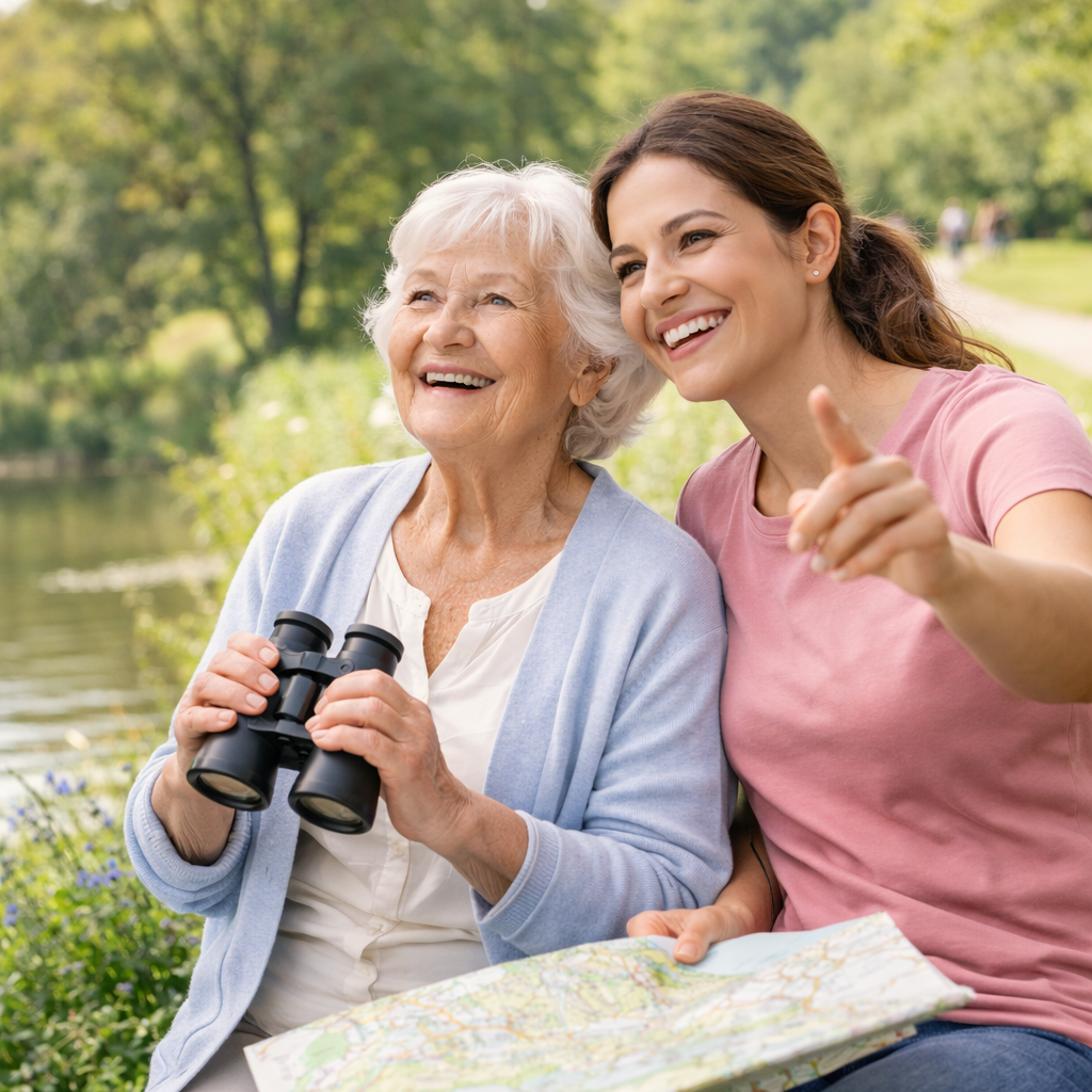 Freizeitaktivitäten mit Senioren