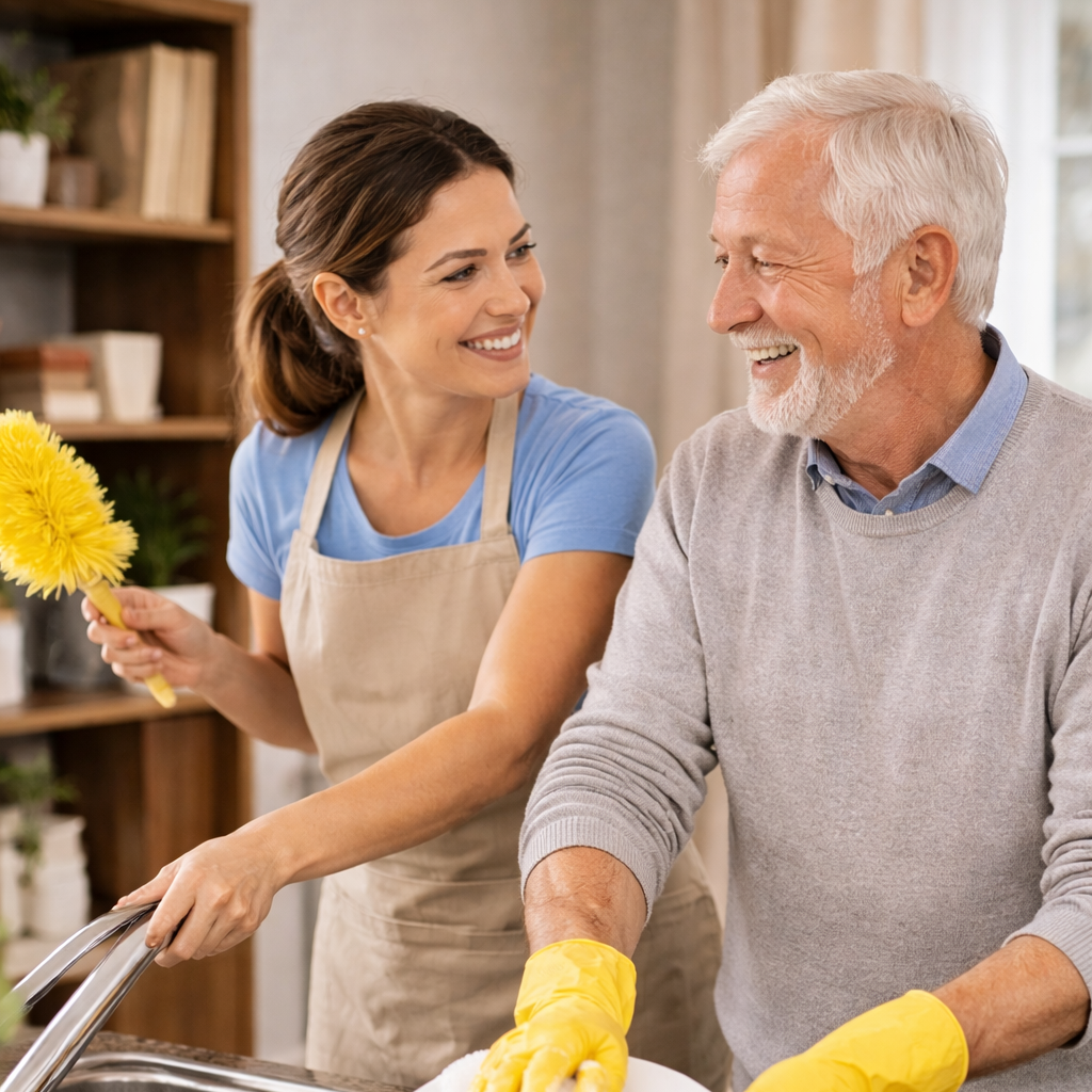 Hasuhaltshilfe für Senioren